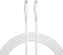 4smarts USB-C on Lightning cable RapidCord PD 30W 1.5m white