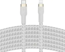Belkin BoostCharge Pro Flex USB-C/Lightning cable 3.0m white