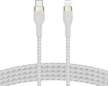 Belkin BoostCharge Pro Flex USB-C/Lightning cable 1.0m white