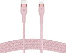 Belkin BoostCharge Pro Flex USB-C/Lightning cable 1.0m pink