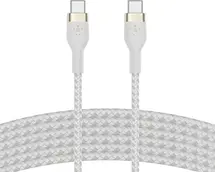 Belkin BoostCharge Pro Flex USB-C/USB-C cable 3.0m white