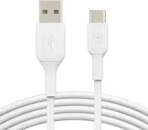 Belkin BoostCharge USB-C to USB-A 1.0m white