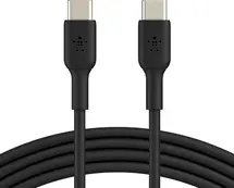 Belkin BoostCharge USB-C to USB-C cable with strap 2.0m black
