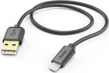 Hama charging cable USB-A/Lightning 1.5m black