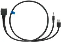Kenwood KCA-iP22F 30-Pin/USB-adapter cable