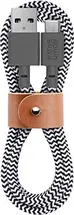 Native Union Belt cable USB-A/USB-C zebra