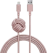 Native Union Night кабель USB-A/Lightning Rose