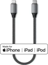 Satechi USB-C to Lightning cable 0.25m space Grey