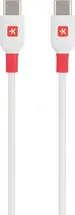 Skross USB cable USB 2.0 USB-C plug 0.15m white