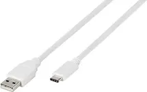 Vivanco USB Type-C/USB-A data and charging cable 0.5m white