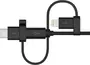 Belkin Universalkabel USB-A/USB-C/micro USB/Lightning 1.20m black