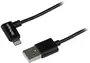 StarTech Lightning/USB-adapter cable, sidewise angled/straight, black 2m