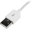 StarTech Lightning/USB-кабель-адаптер, white 0.3m