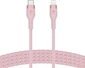 Belkin BoostCharge Pro Flex USB-C/Lightning кабель 2.0m pink