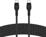 Belkin BoostCharge Pro Flex USB-C/USB-C cable 3.0m black