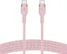 Belkin BoostCharge Pro Flex USB-C/USB-C cable 1.0m pink