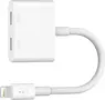 Belkin Lightning audio + Charge RockStar adapter cable 0.15m white
