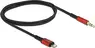 DeLOCK audio cable 8-Pin Lightning plug to jack plug 3.5mm 3-Pin 0.5m black/red