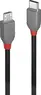 Lindy 2m USB 2.0 type C an micro-B cable Anthra Line
