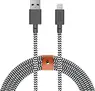 Native Union Belt cable XL USB-A/USB-C zebra