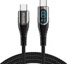 Ocetea USB-C to USB-C cable 100W 1m black