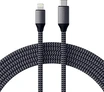 Satechi USB-C to Lightning кабель space Gray