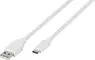 Vivanco USB Type-C/USB-A data and charging cable 0.5m white
