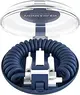 Vonmählen allroundo c All-in-One 6-in-1 charging cable 0.5m blue
