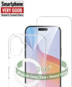 4smarts 360° Premium Protection Set для Apple iPhone 16 Plus Transparent