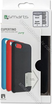 4smarts Cupertino Silicone case for Apple iPhone 7/8 black 