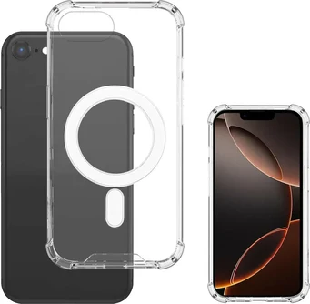 4smarts Hybrid Case Ibiza MagSafe для Apple iPhone 16e Transparent