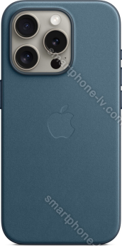 Apple Feingewebe case with MagSafe for iPhone 15 Pro pacific blue 