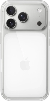 Apple clear case with MagSafe для iPhone 17 Pro прозрачный
