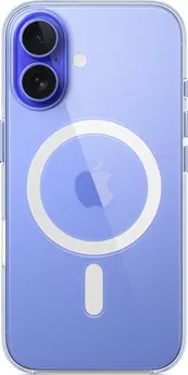 Apple clear case with MagSafe for iPhone 16 transparent