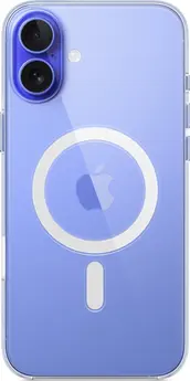 Apple clear case with MagSafe for iPhone 16 Plus transparent
