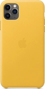 Apple iPhone 11 Pro Max Leather Case Meyer Lemon