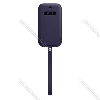 Apple iPhone 12/12 Pro Leather Sleeve with MagSafe Deep Violet 