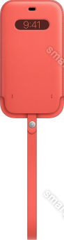 Apple iPhone 12 Pro Max Leather Sleeve with MagSafe Pink Citrus 