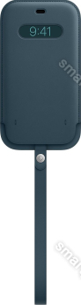 Apple iPhone 12 Pro Max Leather Sleeve with MagSafe Baltic Blue 