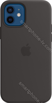 Apple iPhone 12/iPhone 12 Pro Silicone Case with MagSafe Black 