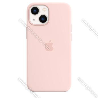 Apple iPhone 13 Mini Silicone Case with MagSafe Chalk Pink 