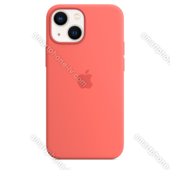 Apple iPhone 13 Mini Silicone Case with MagSafe Pink Pomelo 