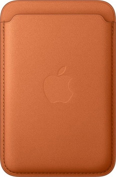 Apple iPhone Feingewebe wallet with MagSafe fuchsrot