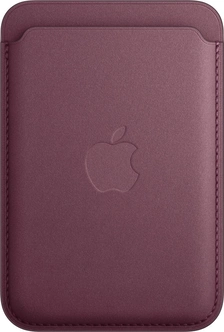 Apple iPhone Feingewebe wallet with MagSafe mulberry
