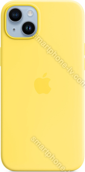 Apple silicone case with MagSafe for iPhone 14 Plus canary yellow 