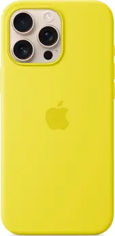 Apple silicone case with MagSafe for iPhone 16 Pro Max star fruit