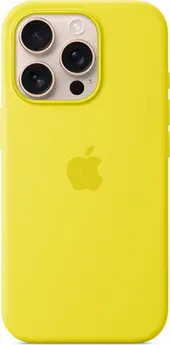 Apple silicone case with MagSafe for iPhone 16 Pro star fruit