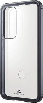 Black Rock 360° glass case для Самсунг Галакси S25 черный