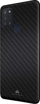 Black Rock Ultra Thin Iced case Flex carbon for Samsung Galaxy A21s black