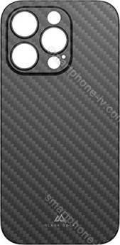 Black Rock Ultra Thin Iced case Flex carbon for Apple iPhone 14 Pro black 